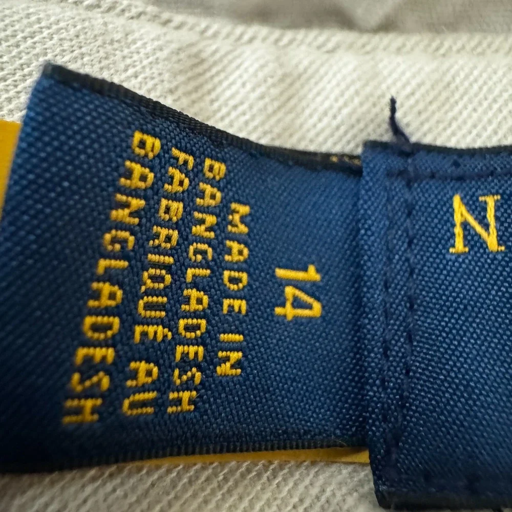 Boys Classic Ralph Lauren Polo Shorts Flat Front ‎ 9
